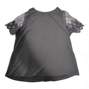 Paper Moon Black Lace Sleeve Blouse XL